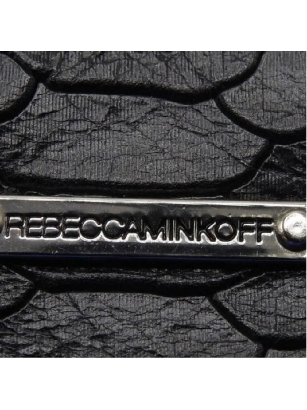 Rebecca Minkoff Black Leather Clutch